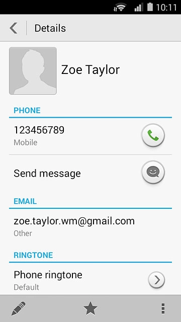 Press the required number.