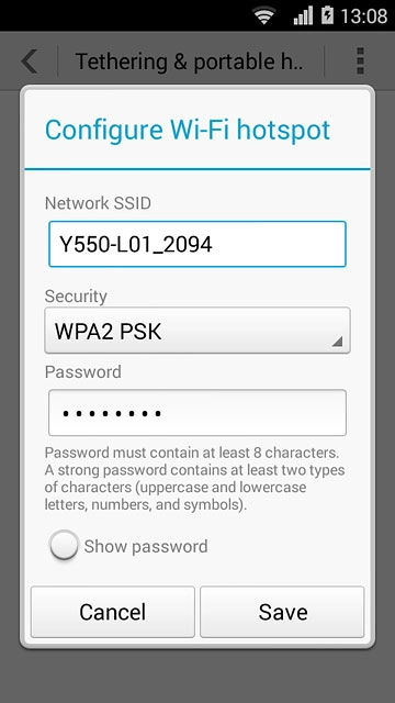 Press the drop down list below 