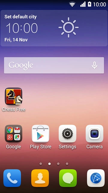 Press the app you've just installed.Follow the instructions on the display to use the app.