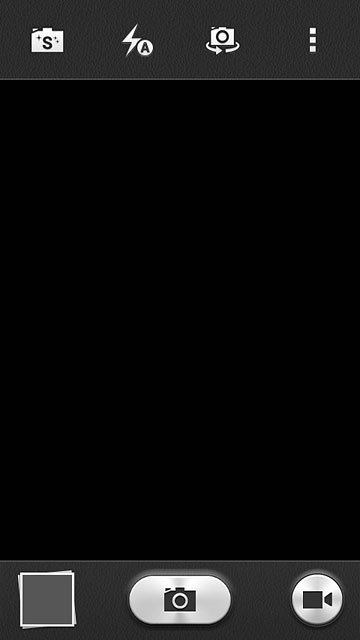 Press the menu icon.