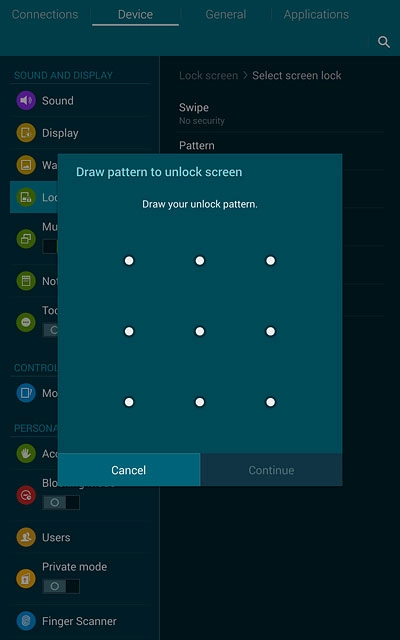 Press and drag a point to connect at least four points.