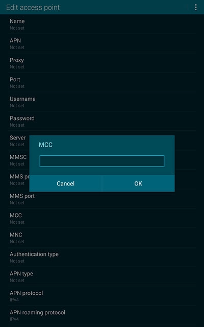 Key in 505 and press OK.