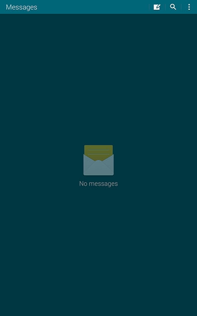 Press the new message icon.