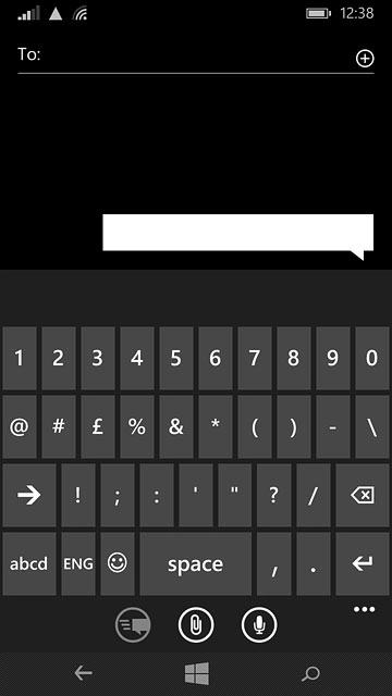 Press arrow right to see more symbols.