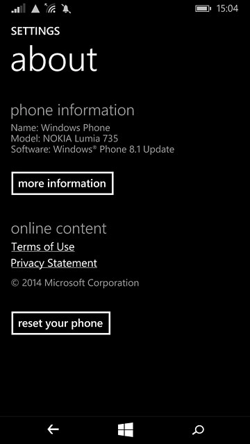 Press reset your phone.