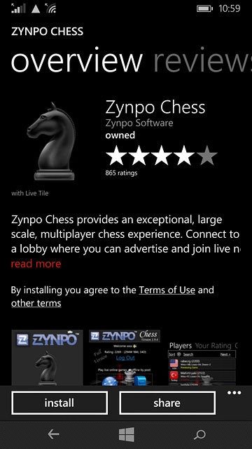 To install a free app:Press install.