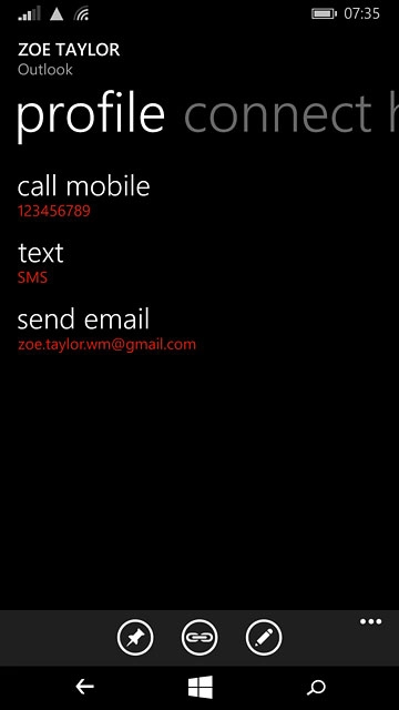 Press call ‹number type›.