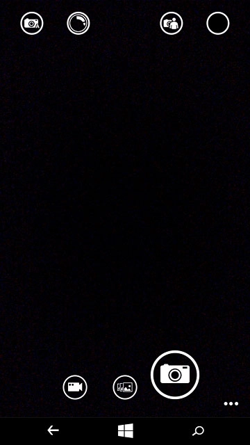 Press the video recorder icon.