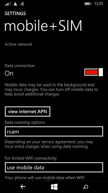 Press the home icon to return to the home screen.