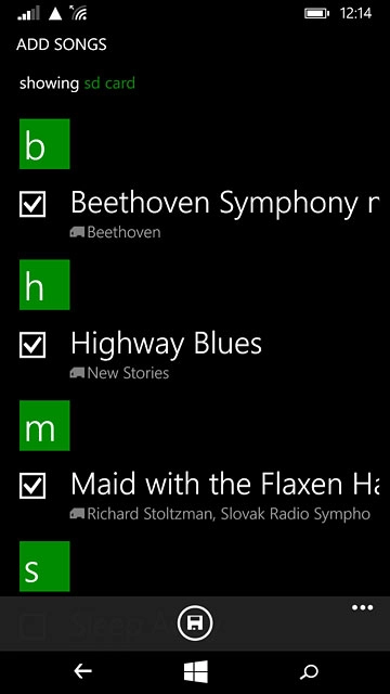 Press the save icon.