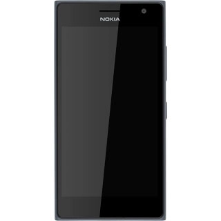 Point the camera lens at the front of your phone at the required object to take a picture or record a video clip.