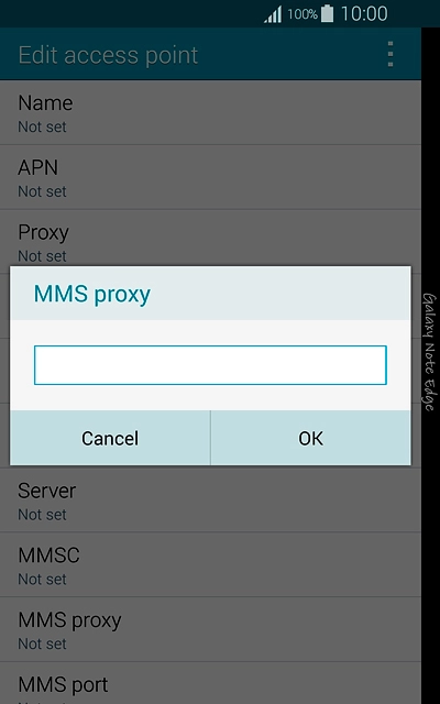 Key in 10.202.002.060 and press OK.