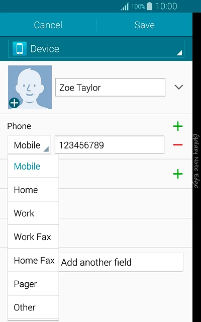 Press the required number type.