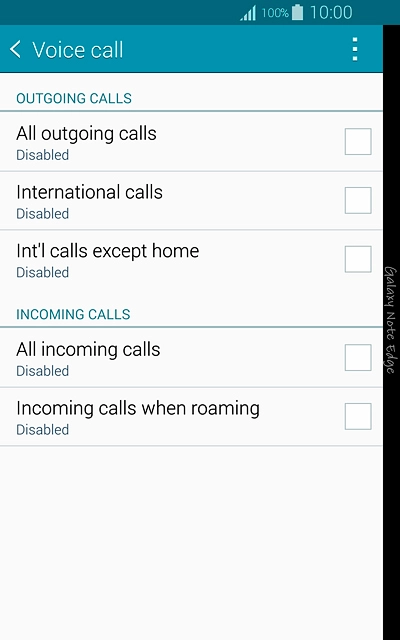 Incoming calls when roaming