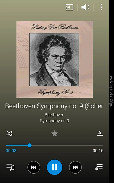 Press the repeat icon repeatedly to select the required setting.