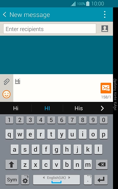 Press arrow right to see more words.