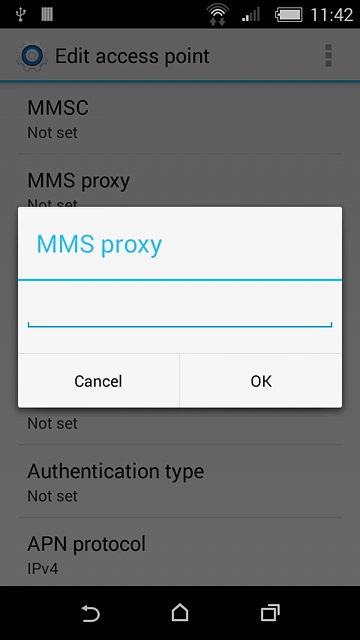 Key in 10.202.002.060 and press OK.