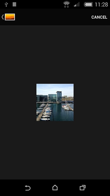 Press the required picture.