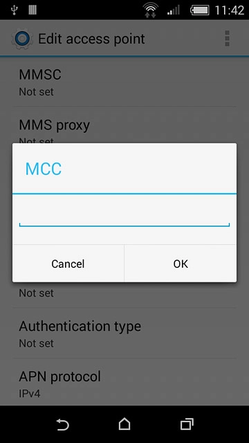 Key in 505 and press OK.