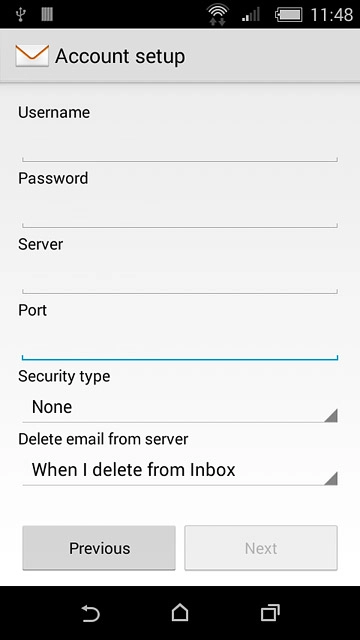 Press the field below 