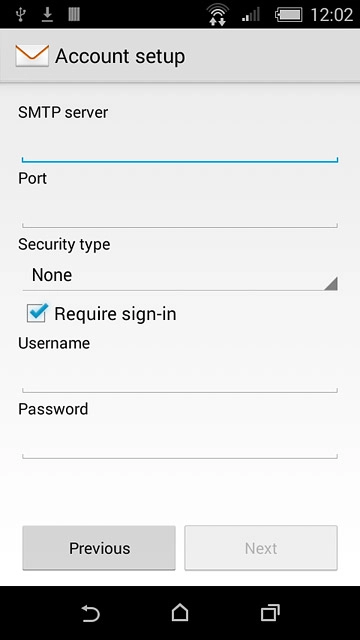 Press the field below 