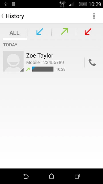 Press the required number.