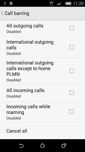 Press one of the following options:All outgoing calls