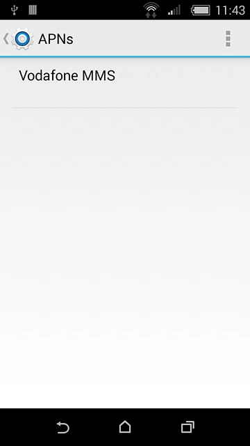 Press the home icon to return to the home screen.