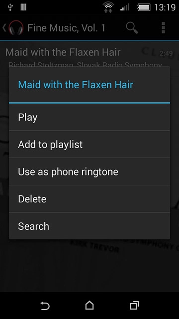 Press Add to playlist.