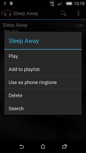 Press Add to playlist.