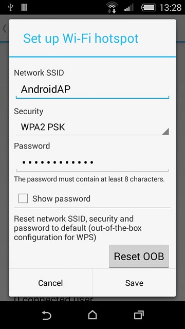 Press the drop down list below 