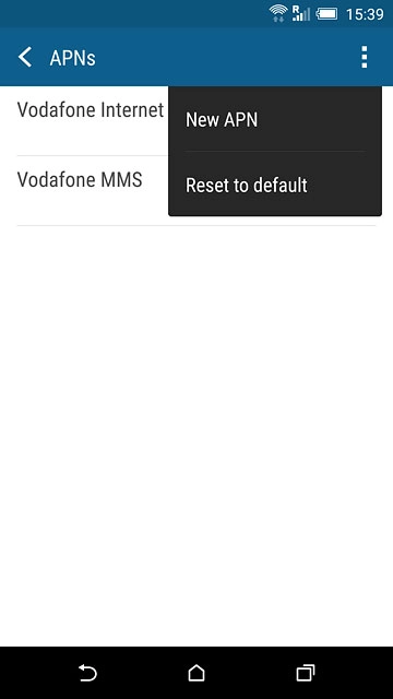 Press New APN.
