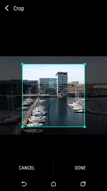 Drag the frame to the required position to select the required detail.