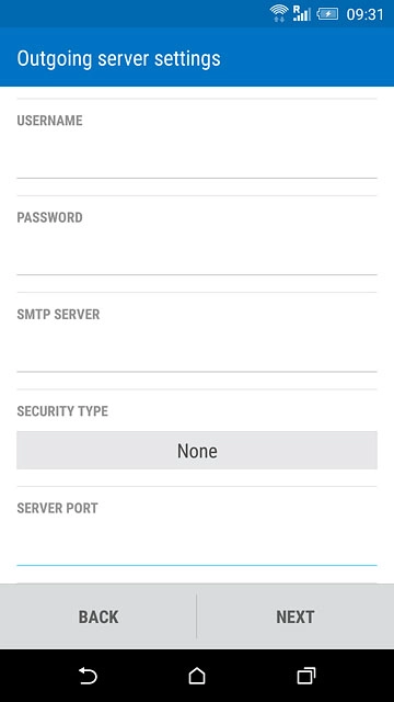 Press the field below 