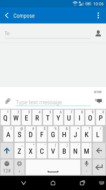 Press and hold the settings icon.