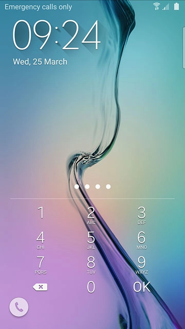 Key in your PIN and press OK.If your phone rejects the SIM:Contact your distributor or service provider where you bought your phone.