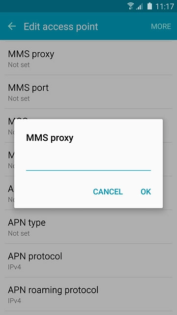 Key in 10.202.002.060 and press OK.
