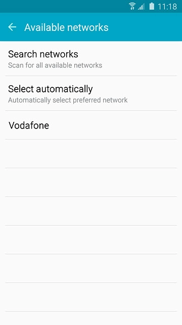 Press Select automatically.
