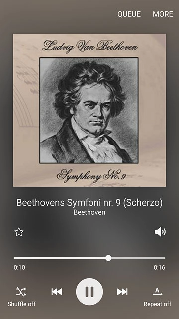 To go to the next audio file:Press arrow right.