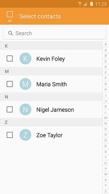 Press the box next to 