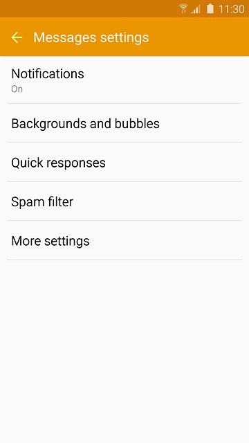 Press More settings.