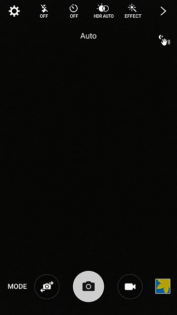 Press the video light icon repeatedly to turn the function on or off.