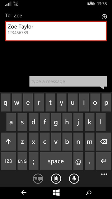 Key in the first letters of the required contact.Matching contacts are displayed.Press the required contact.