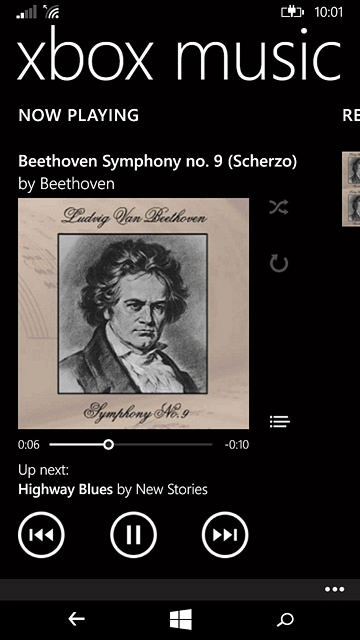 To go to the next audio file:Press arrow right.