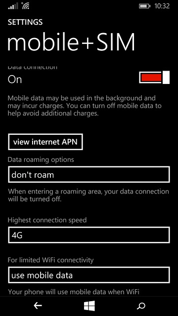 Press the home icon to return to the home screen.
