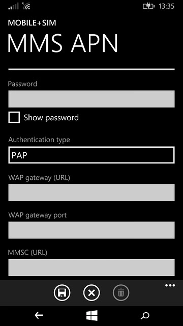 Press the save icon.
