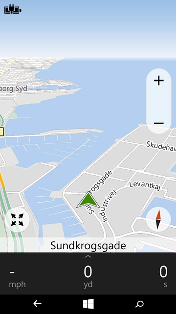 Press the home icon to return to the home screen.