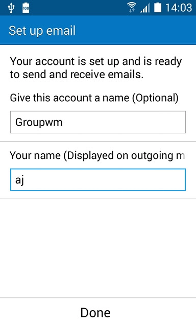Press the field below 