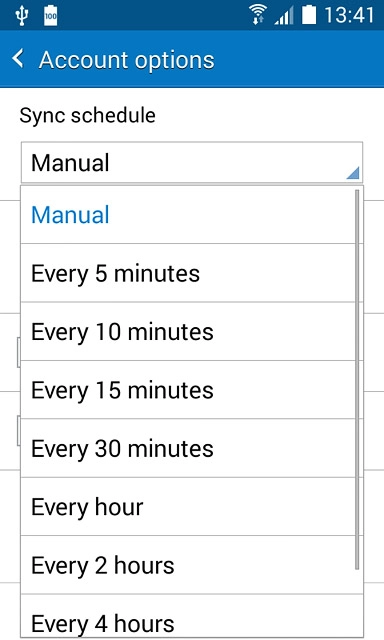 Press Manual or the required period.