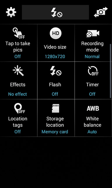 Press Storage location.